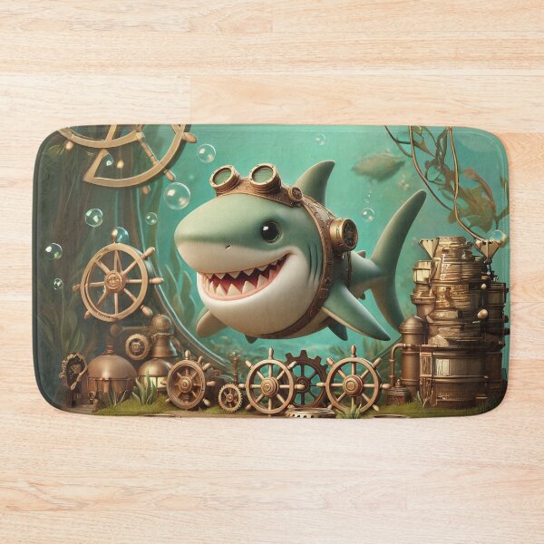 Item preview, Steampunk Megamouth Shark designed and sold by Sillytoe.