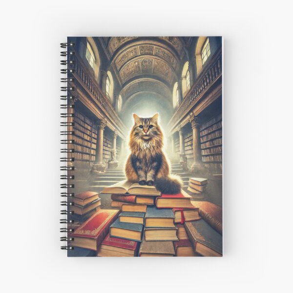 Item preview,  Library Cat #4 designed and sold by noelallumphoto.