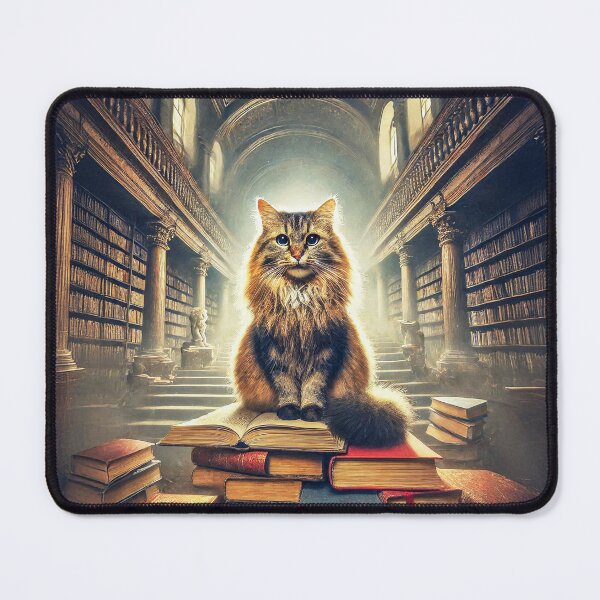Item preview,  Library Cat #4 designed and sold by noelallumphoto.