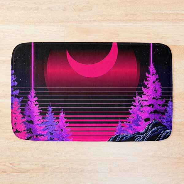 Item preview, Neon Lunar Landscape designed and sold by Exodoi.