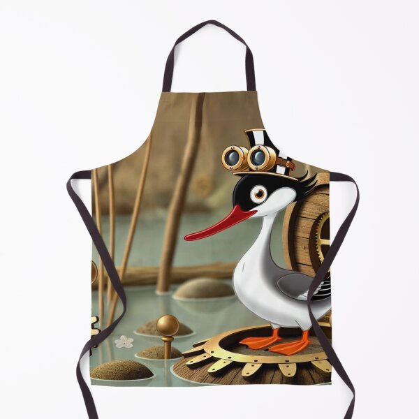 Item preview, Steampunk Merganser designed and sold by Sillytoe.
