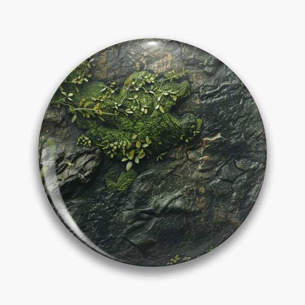 Item preview, Mossy dark green rocks designed and sold by schamsyy.