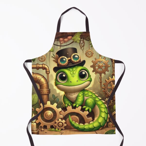 Item preview, Steampunk Mexican Alligator Lizard designed and sold by Sillytoe.