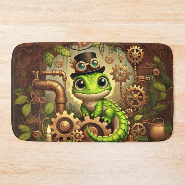 Item preview, Steampunk Mexican Alligator Lizard designed and sold by Sillytoe.