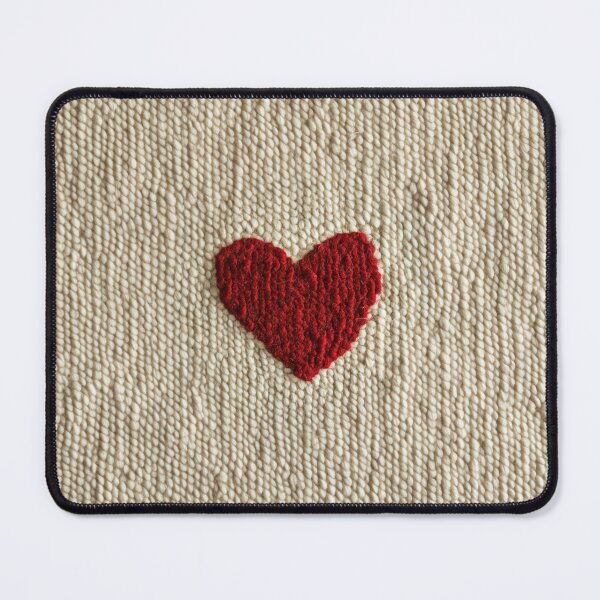 Item preview, knitted heart designed and sold by Bulotin.