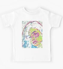 Kylie Jenner - Celebrity (Creative Illustration) Kids Tee