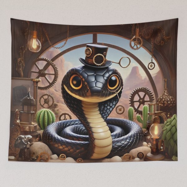 Item preview, Steampunk Mexican Black Kingsnake designed and sold by Sillytoe.