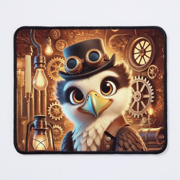 Item preview, Steampunk Mexican Eagle designed and sold by Sillytoe.