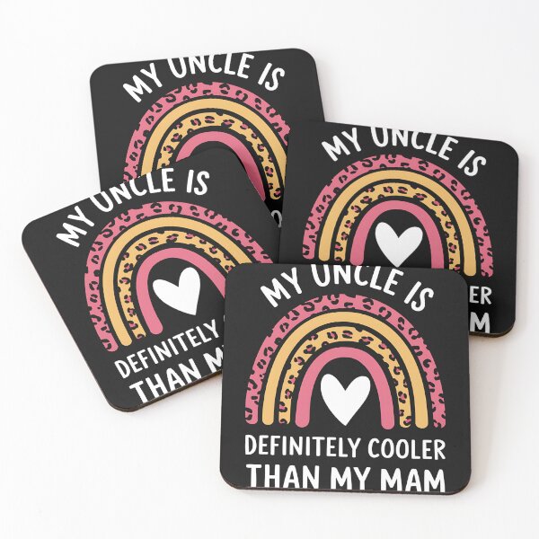 Item preview, Copy of "Family Contrast Humor - My uncle vs. My mam", black family shirts designed and sold by SouadShopArt.