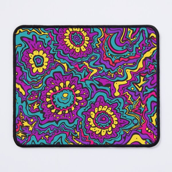 Vista previa del artículo con la obra «Pattern Violet Summer», diseñado y vendido por All-Desing.