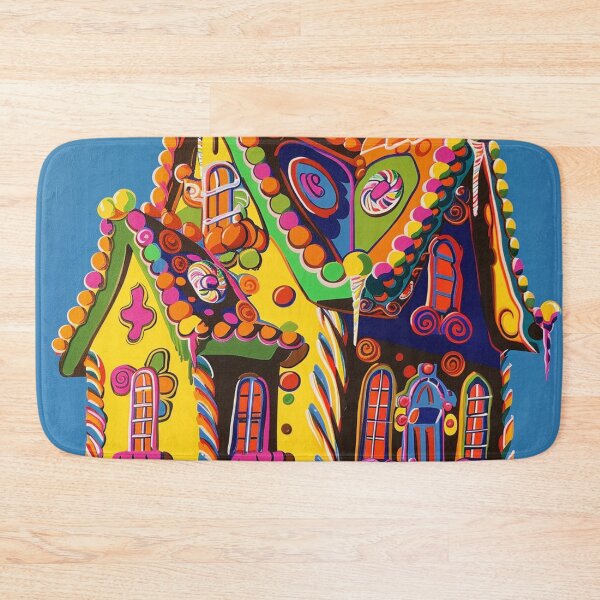 Item preview, Gingerbread House Pop Art 1 designed and sold by AstroRisq.