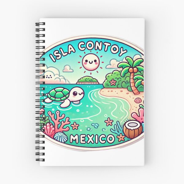 Item preview, Pegatina de viaje a Isla Contoy designed and sold by KenmoreRd.