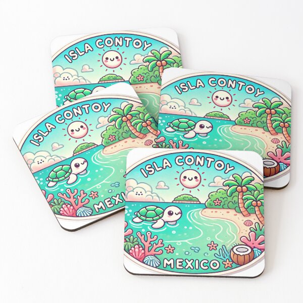 Item preview, Isla Contoy Travel Sticker designed and sold by KenmoreRd.