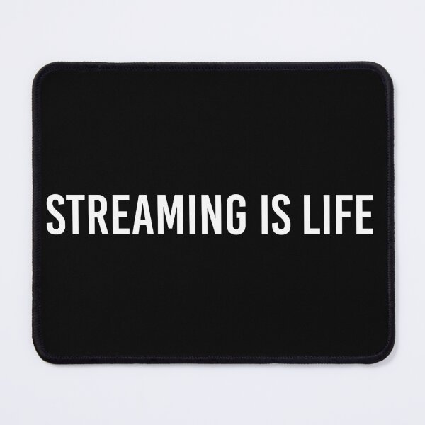 Item preview, Streaming Is Life designed and sold by MbyMorganK.