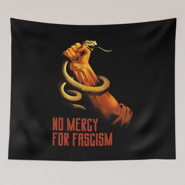 Item preview, No Mercy For Fascism designed and sold by Thelittlelord.