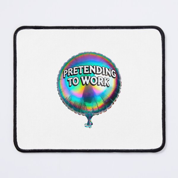 Item preview, Holographic Helium Balloon Work Related  designed and sold by ElleTrae.