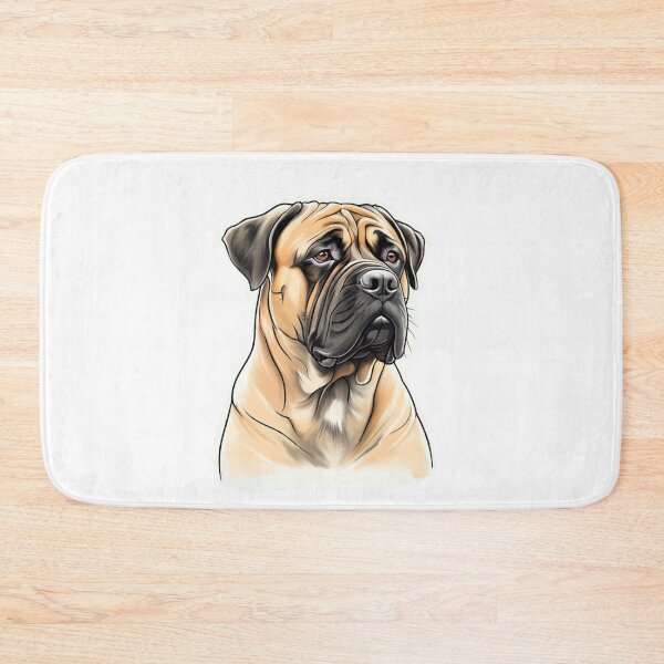 Item preview, Bull Mastiff digital art  designed and sold by EleanorBassett.
