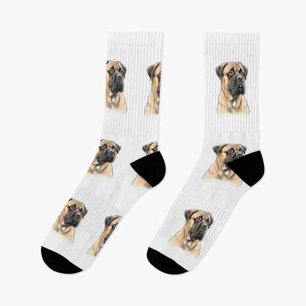 Item preview, Bull Mastiff digital art  designed and sold by EleanorBassett.