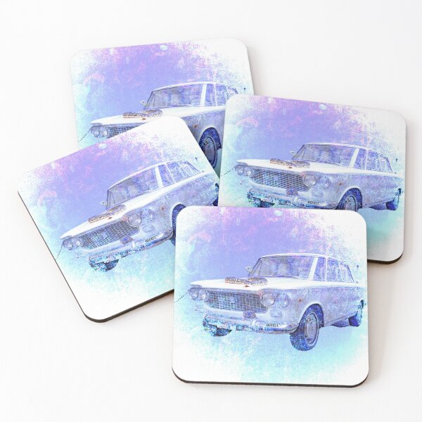 Item preview, Poster of Vintage Car with Snake on Hood - dePace' designed and sold by mrpropcake.