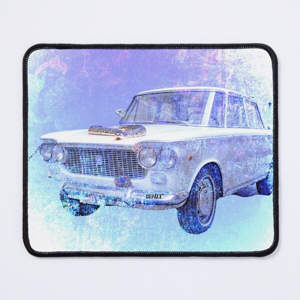 Item preview, Poster of Vintage Car with Snake on Hood - dePace' designed and sold by mrpropcake.