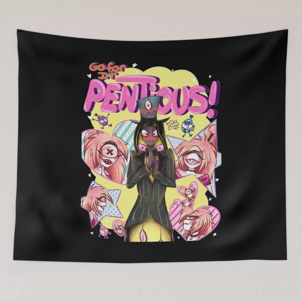 Item preview, Sir Pentious  - Hazbin Hotel designed and sold by Paige-keiser.