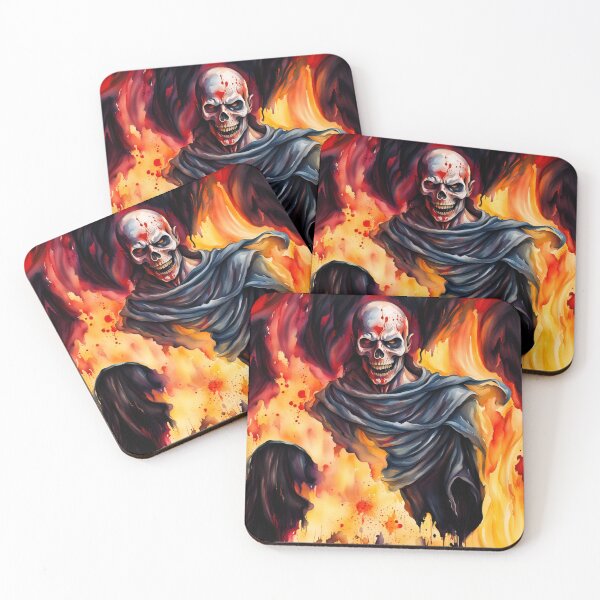 Item preview, Skeleton in Hell designed and sold by UNK-Fatigues.