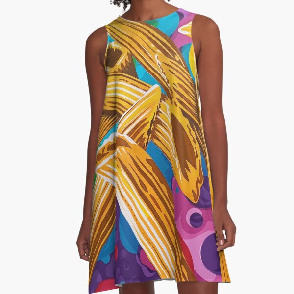 Aperçu de l'œuvre Pâtes Penne Pop Art 3 créée et vendue par AstroRisq.