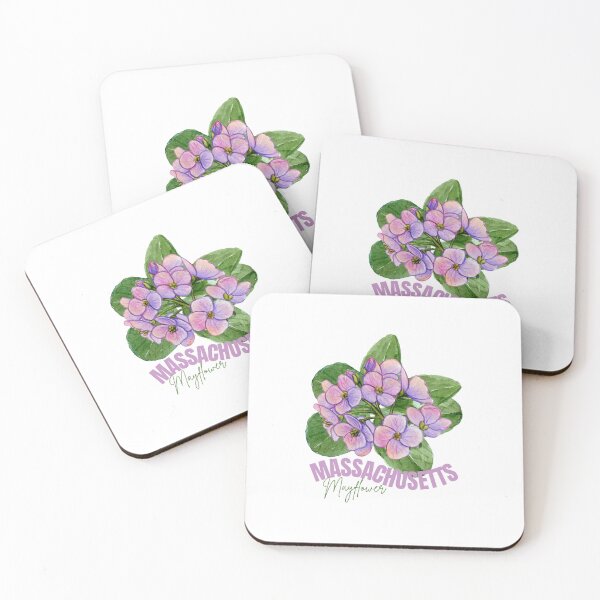 Artikelvorschau, Massachusetts Mayflower State Flower Klassisches T-Shirt Sticker entworfen und verkauft von ThinkNature!.