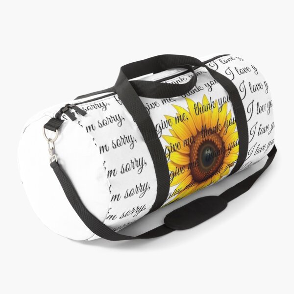 Item preview, sunflower world and ho'oponopono phrases designed and sold by Kikimarketplace.