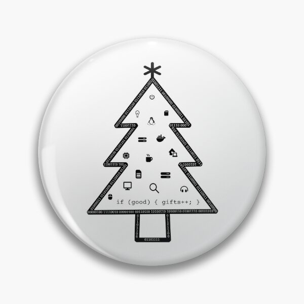 Item preview, Tech Christmas Tree - Binary Code Holiday Design designed and sold by IrinchiDE.