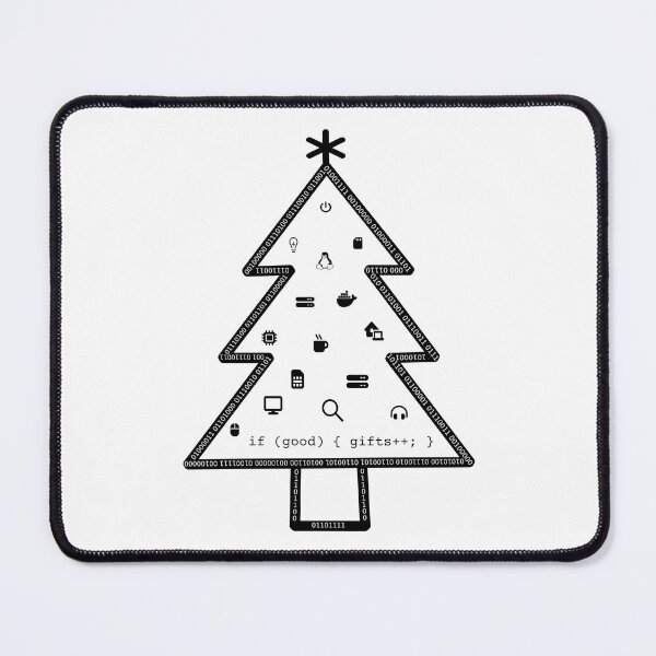 Item preview, Tech Christmas Tree - Binary Code Holiday Design designed and sold by IrinchiDE.
