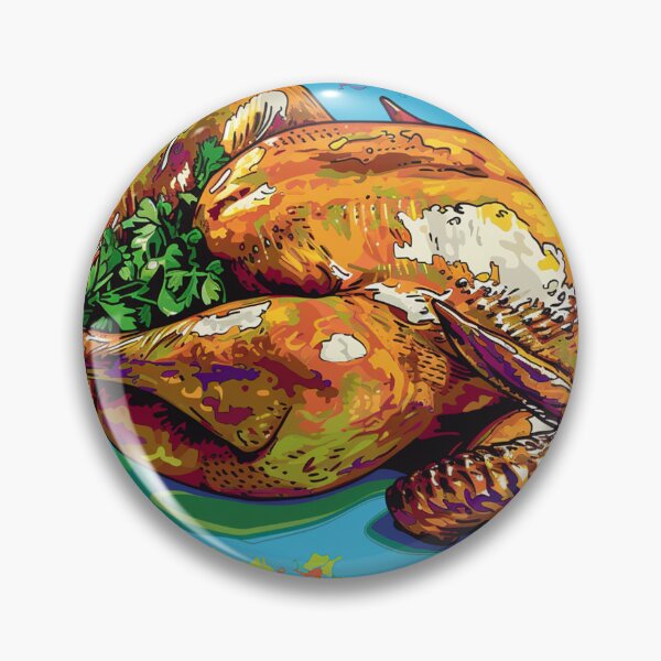 Item preview, Roast Chicken Pop Art 2 designed and sold by AstroRisq.