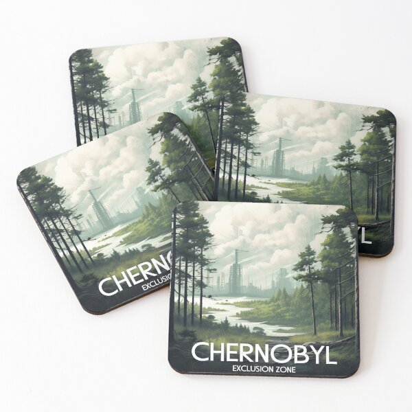 Item preview, Chernobyl Exclusion Zone - National Park Poster designed and sold by Holy Mackerel.