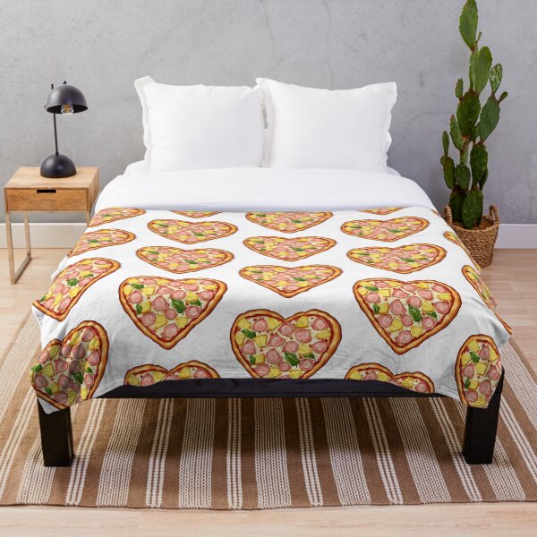 Item preview, Pizza de jamón y piña en forma de corazón designed and sold by DigitalToast.