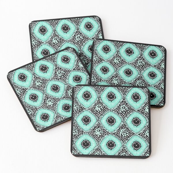 Item preview, Turquoise and Black Design designed and sold by liana campbell.