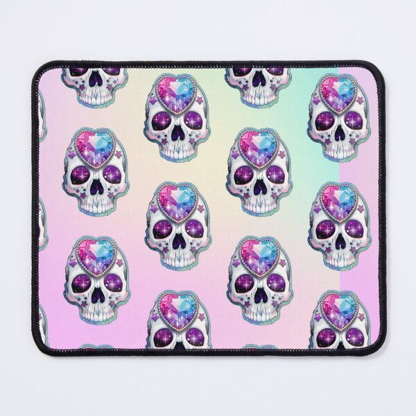 Item preview, Cotton Candy-Skull Gem designed and sold by ASMRSadie.