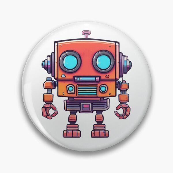 Item preview, Cute Orange Robot designed and sold by UNK-Fatigues.