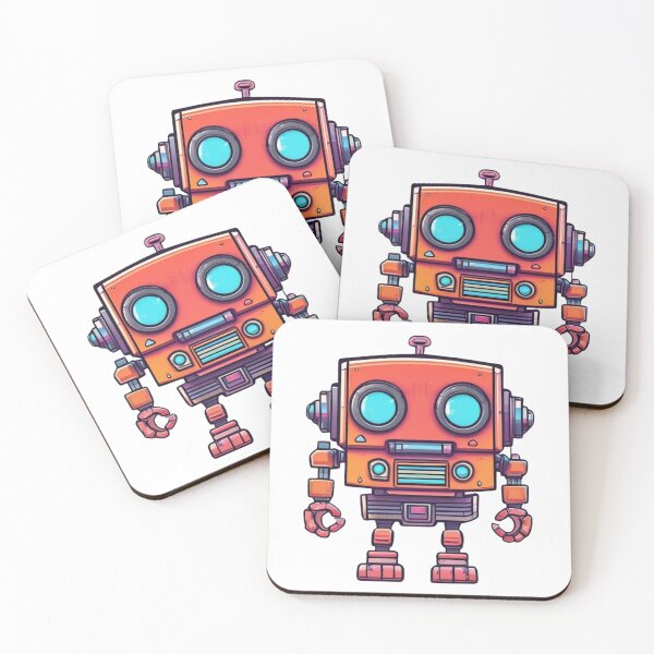 Item preview, Cute Orange Robot designed and sold by UNK-Fatigues.