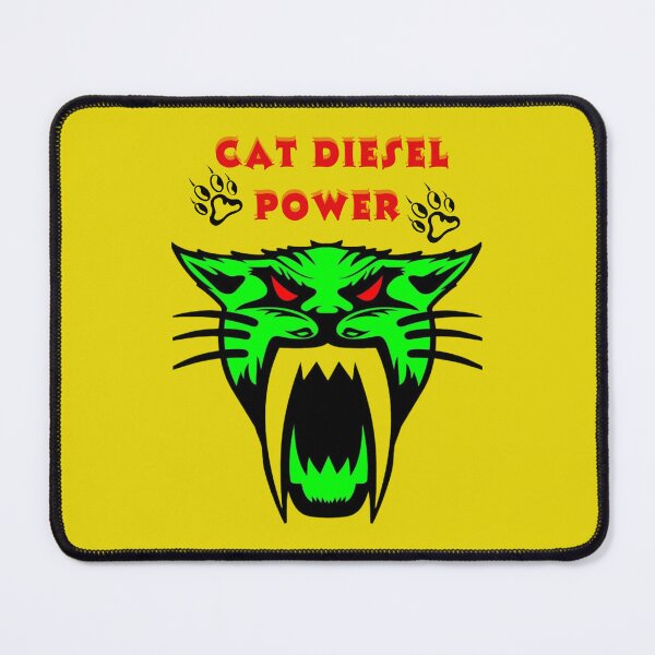 Item preview, Cat Diesel Power perfect Gift designed and sold by Feather Art.