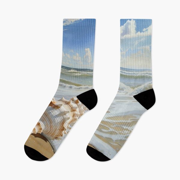 Item preview, Sea shell on the beach 1 designed and sold by AstroRisq.
