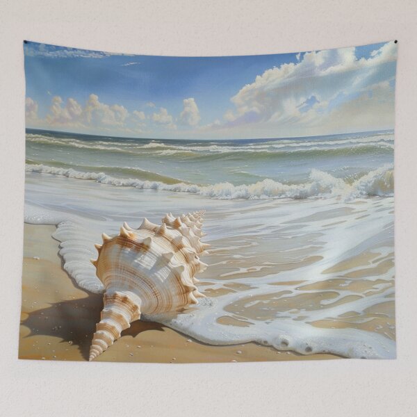 Item preview, Sea shell on the beach 1 designed and sold by AstroRisq.