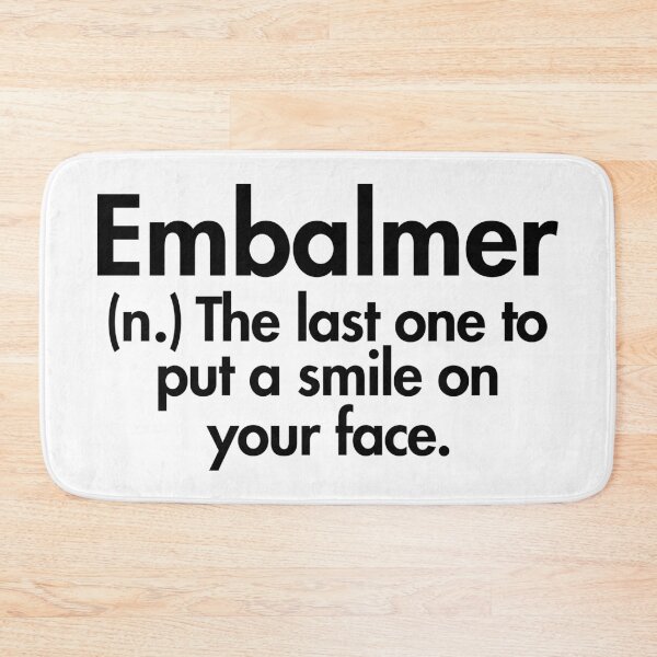 Item preview, Embalmer Definition - Mortuary Science Student Gift designed and sold by ScienceCorner.