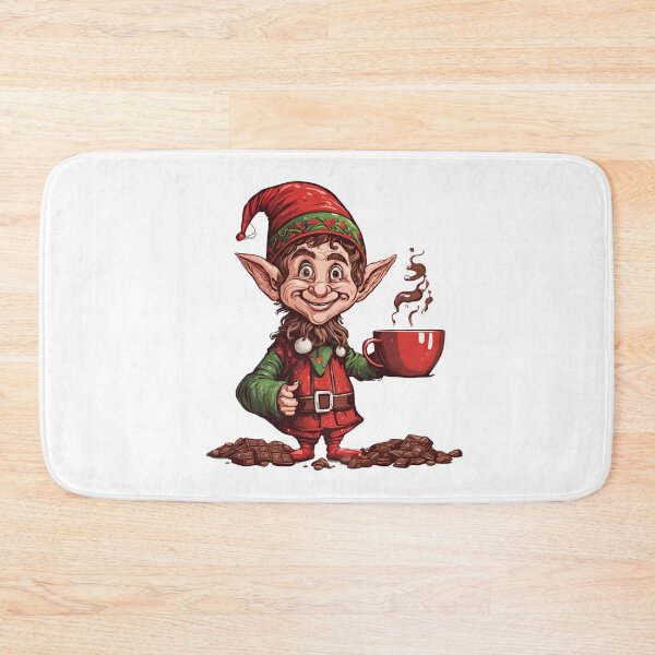Item preview, Christmas Elf , Santa Elf, Santa Claus, Santa, Christmas Time, Christmas, xmas, designed and sold by GOLDENGARDENART.