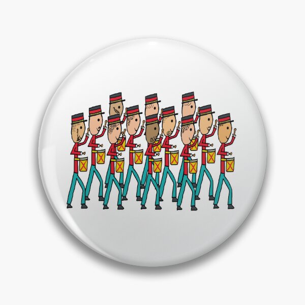 Item preview, Twelve Drummers Drumming designed and sold by Mark-Ewbie.