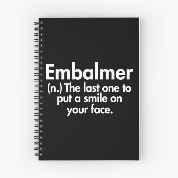 Item preview, Embalmer Definition - Mortuary Science Student Gift designed and sold by ScienceCorner.