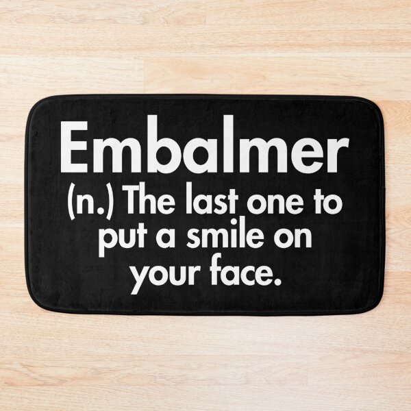 Item preview, Embalmer Definition - Mortuary Science Student Gift designed and sold by ScienceCorner.