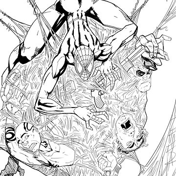 Artwork thumbnail, Miles Morales B&W by Reflex76