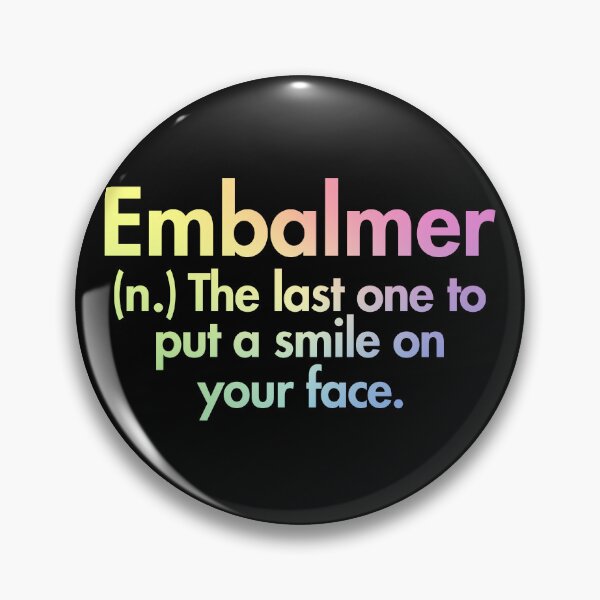 Item preview, Embalmer Definition - Mortuary Science Student Gift designed and sold by ScienceCorner.