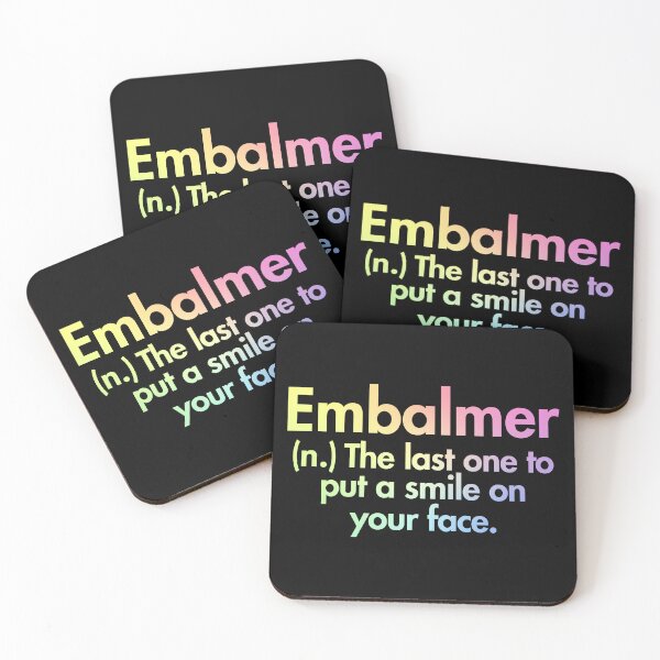 Item preview, Embalmer Definition - Mortuary Science Student Gift designed and sold by ScienceCorner.