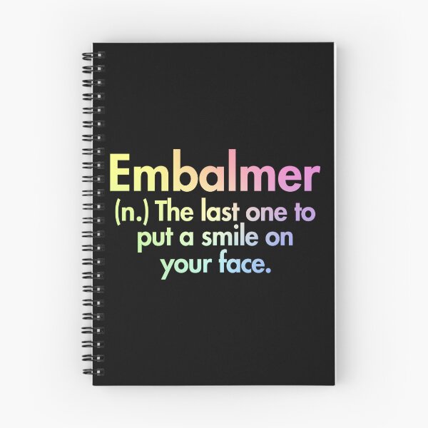 Item preview, Embalmer Definition - Mortuary Science Student Gift designed and sold by ScienceCorner.